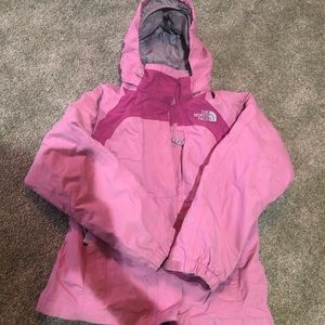 GIRLS medium North Face jacket